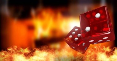 Meja roulette dengan roda putar langsung di mceasy